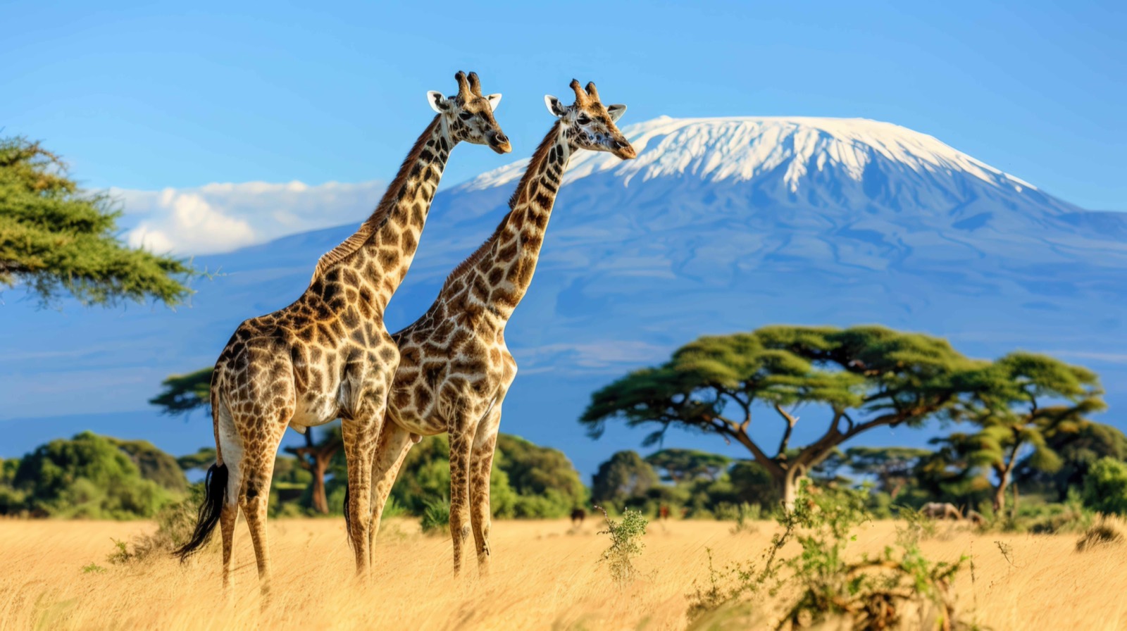 Giraffe in the wild